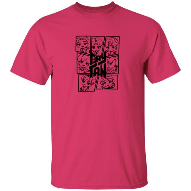 BTS TinyTan Tiny Tan Mic Drop Tee Shirt BTS TinyTan Tiny Tan Mic Drop Tee Shirt