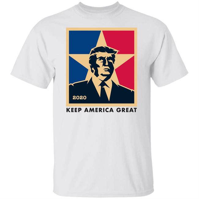 Trump 2020 shirt Keep America Great Mens T-Shirt Printed white shirts Print shirt clothing plus size