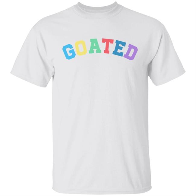 Goated Merch Formula Rainbow Arched Goated Shirt