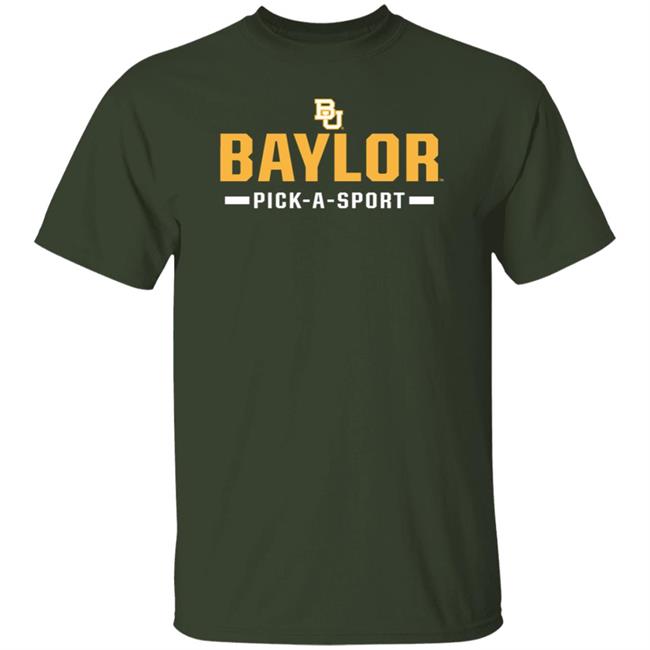 Fanatics Store Baylor Pick-A-Sport Bears Custom Sport Wordmark Shirt David Hornbeak