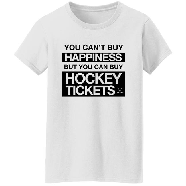 Everything Hockey You Can't Buy Happiness But You Can Buy Hockey Tickets Hoodie Everything Hockey You Can't Buy Happiness But You Can Buy Hockey Tickets Hoodie