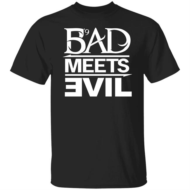 Eminem Merch Bad Meets Evil T Shirt Eminem & Royce Da 5’9