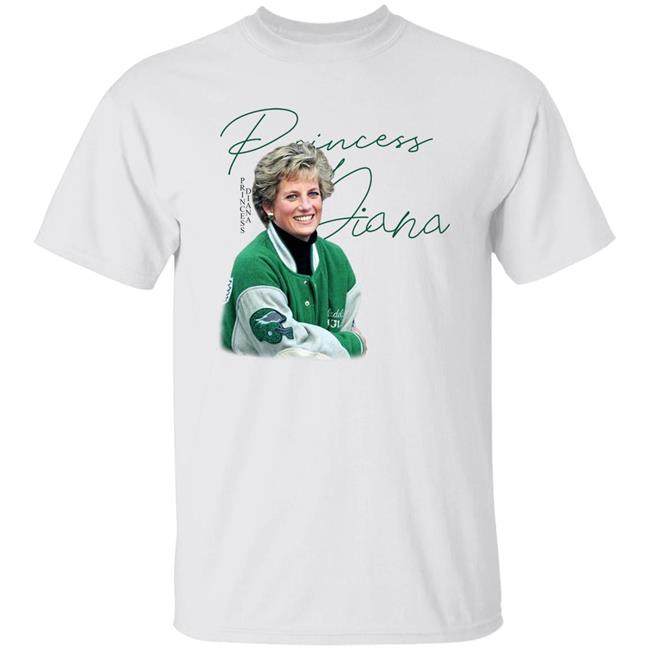 Ryan Phillippe Princess Diana T Shirt Go Birds Philadelphia Eagles