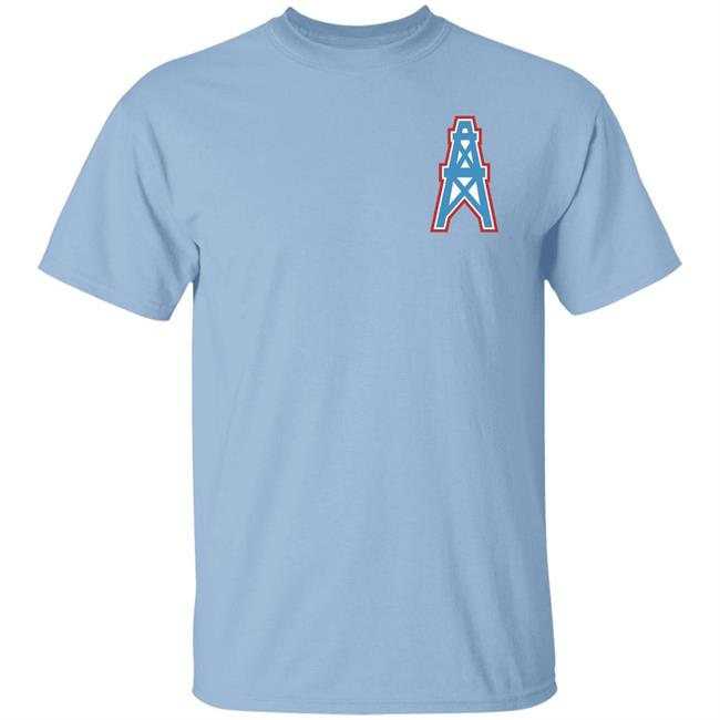 Ryan Tannehill Houston Tower Oilers Long Sleeve T Shirt Houston Oilers Logo Shirt Ryan Tannehill Houston Tower Oilers Long Sleeve T Shirt Houston Oilers Logo Shirt
