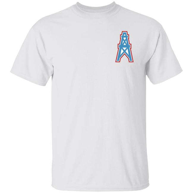 Ryan Tannehill Houston Tower Oilers Long Sleeve T Shirt Houston Oilers Logo Shirt Ryan Tannehill Houston Tower Oilers Long Sleeve T Shirt Houston Oilers Logo Shirt