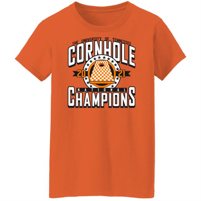 UTvol shop The University Of The Tennessee Cornhole National 2021 Champions Shirt UTvol shop The University Of The Tennessee Cornhole National 2021 Champions Shirt