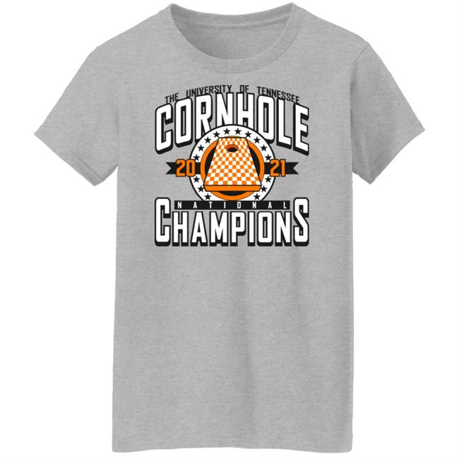 UTvol shop The University Of The Tennessee Cornhole National 2021 Champions Shirt UTvol shop The University Of The Tennessee Cornhole National 2021 Champions Shirt