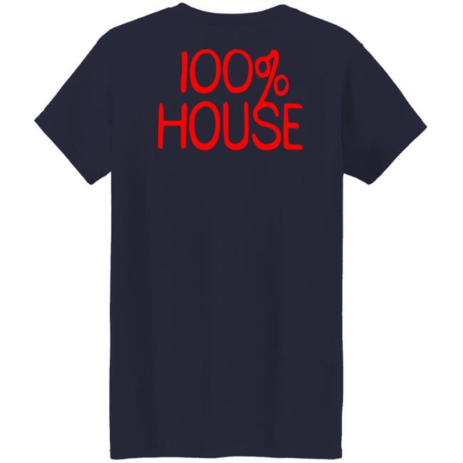 Defected Records 100% House Shirt Carl Cox Defected Records 100% House Shirt Carl Cox