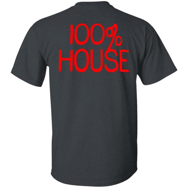 Defected Records 100% House Shirt Carl Cox Defected Records 100% House Shirt Carl Cox