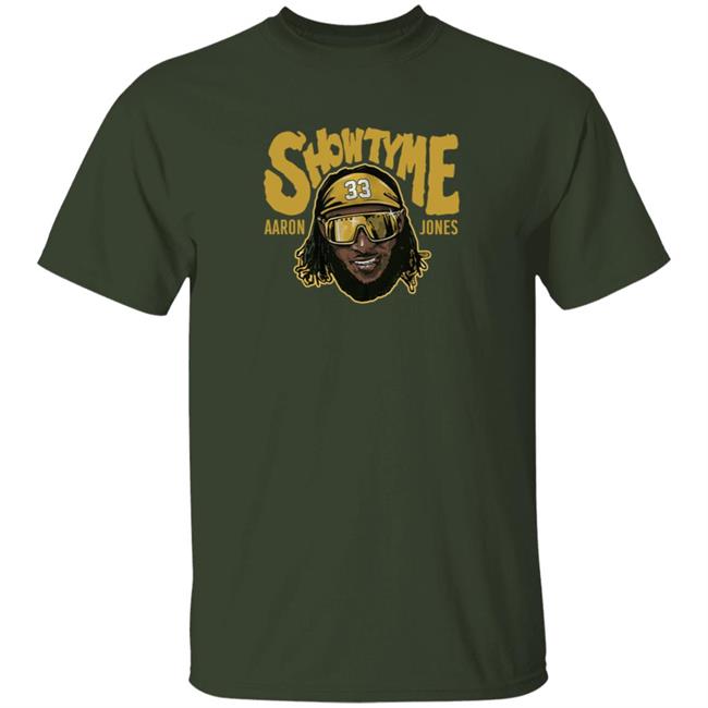BreakingT Aaron Jones Showtyme T Shirt