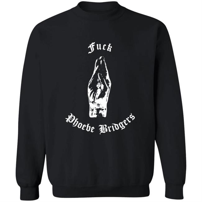 Phoebe Bridgers Merch Fuck Crewneck Sweatshirt