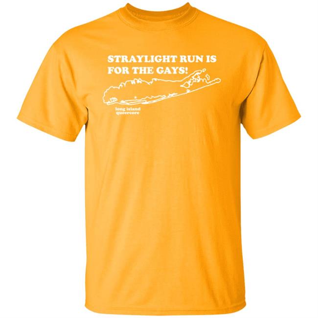 Straylight Run Is For The Gays Long Island Queercore T Shirt Dr. John Nolan MD Shirts