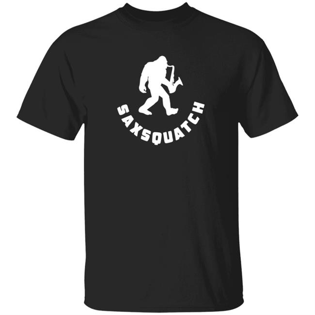 Saxsquatch Merch Sighted T Shirt