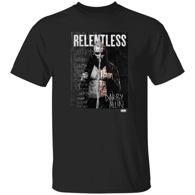 Darby Allin Relentless Champ Shirt