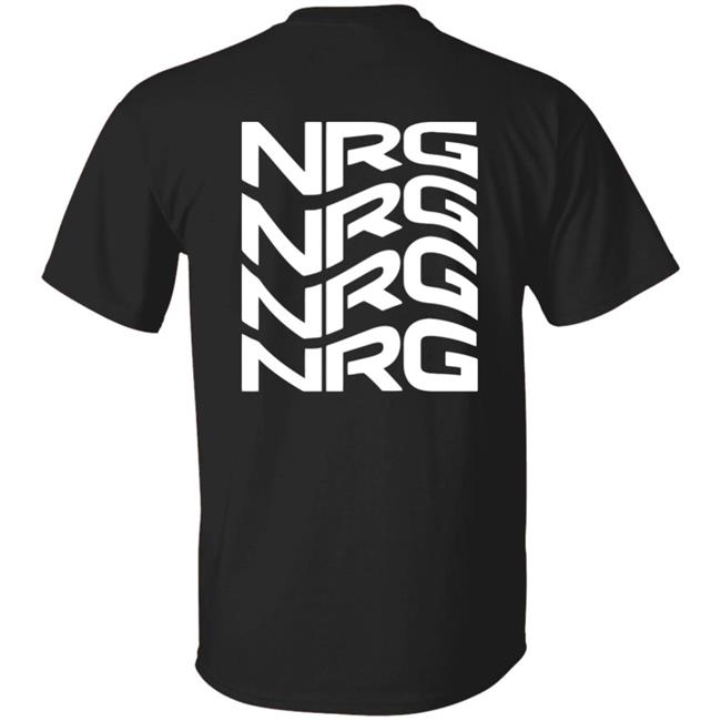 Nrg Merch NRG Flow Logo Black Tee Shirt Nrg Merch NRG Flow Logo Black Tee Shirt