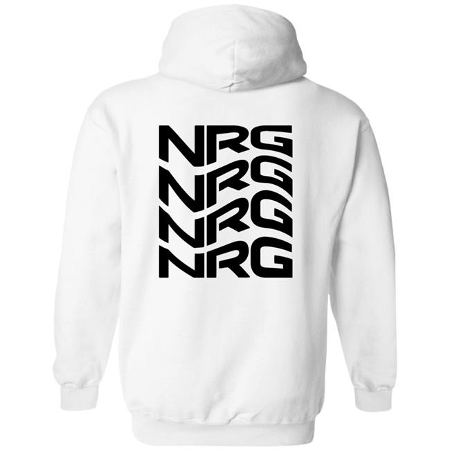 Nrg Merch NRG Flow Logo White Tee Shirt Nrg Merch NRG Flow Logo White Tee Shirt