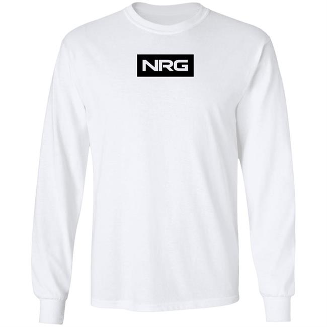 Nrg Merch NRG Flow Logo White Tee Shirt Nrg Merch NRG Flow Logo White Tee Shirt