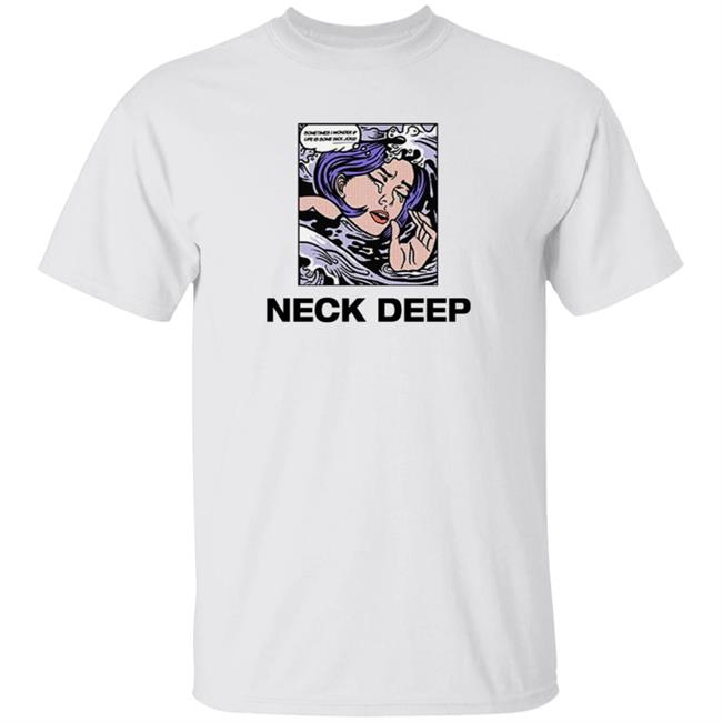 Neck Deep Sick Joke Natural Shirt