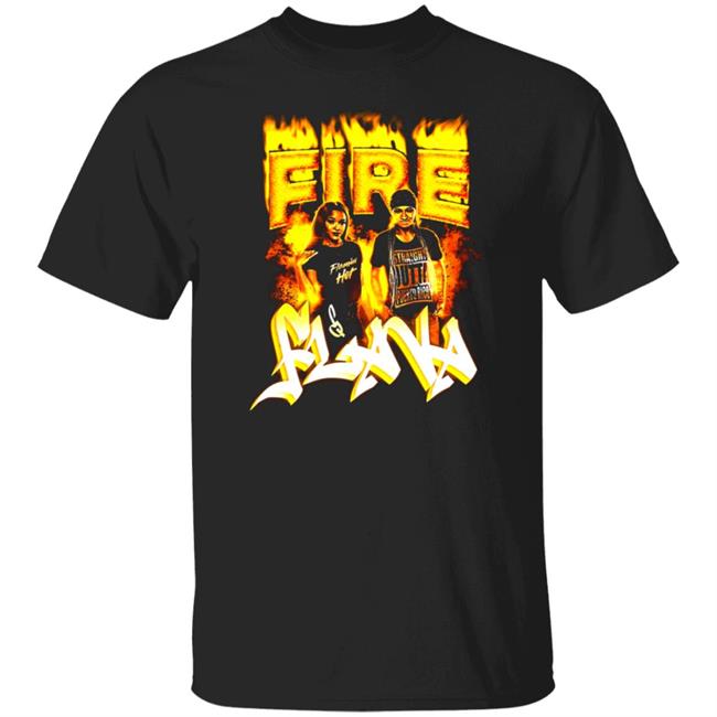 Kiera Hogan Tasha Steelz Fire N Flava T Shirt