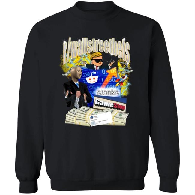 PizzaSlime's The R Wallstreetbets T Shirt PizzaSlime's The R Wallstreetbets T Shirt
