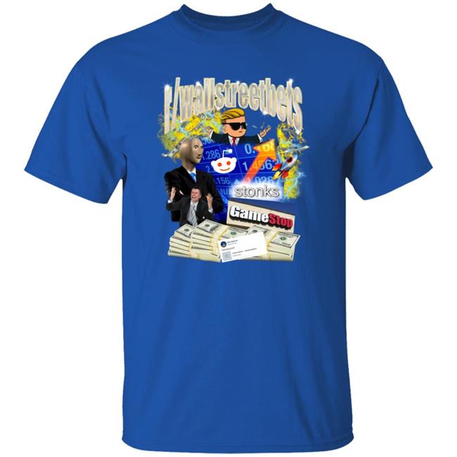 PizzaSlime's The R Wallstreetbets T Shirt PizzaSlime's The R Wallstreetbets T Shirt