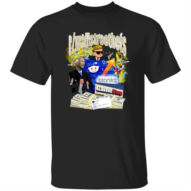PizzaSlime's The R Wallstreetbets T Shirt
