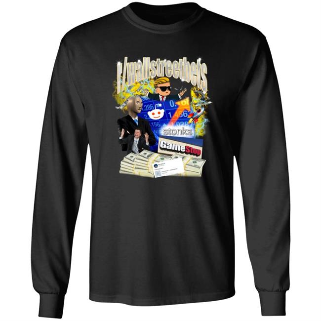 PizzaSlime's The R Wallstreetbets T Shirt PizzaSlime's The R Wallstreetbets T Shirt