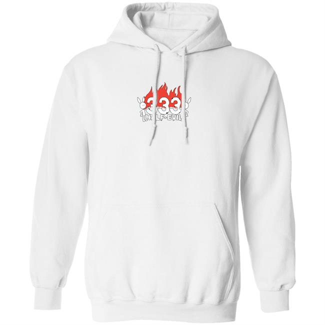 333 Halfevilco Kodone Flame Logo Hoodie