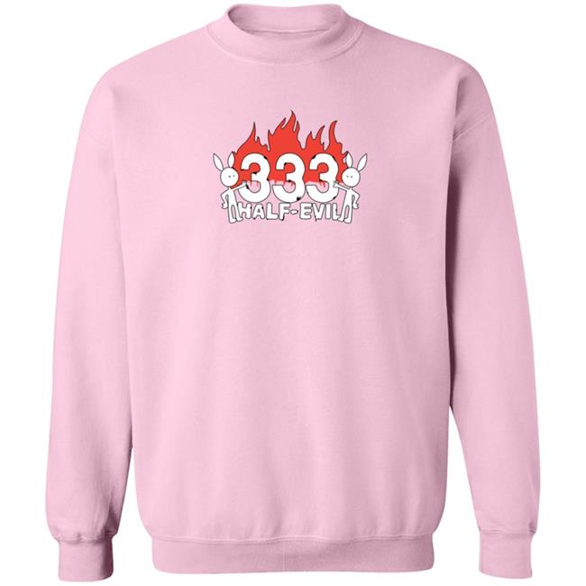 333 Halfevilco Kodone Flame Logo Hoodie 333 Halfevilco Kodone Flame Logo Hoodie