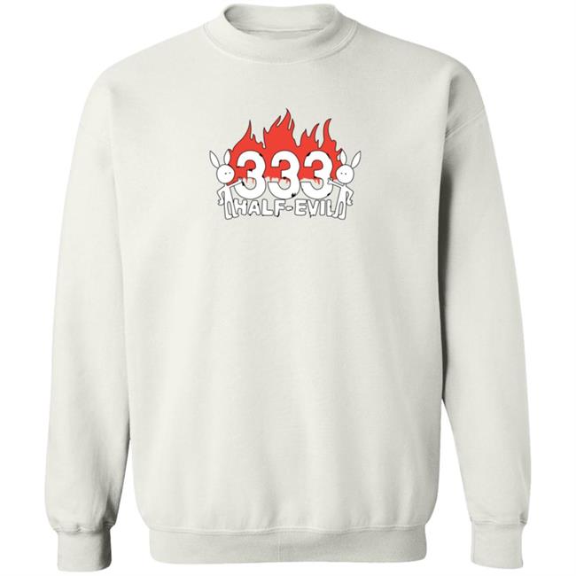333 Halfevilco Kodone Flame Logo Hoodie 333 Halfevilco Kodone Flame Logo Hoodie
