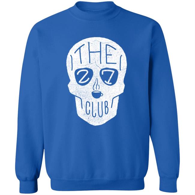 The 27 Club Coffee Skull Logo T Shirt The 27 Club Coffee Skull Logo T Shirt