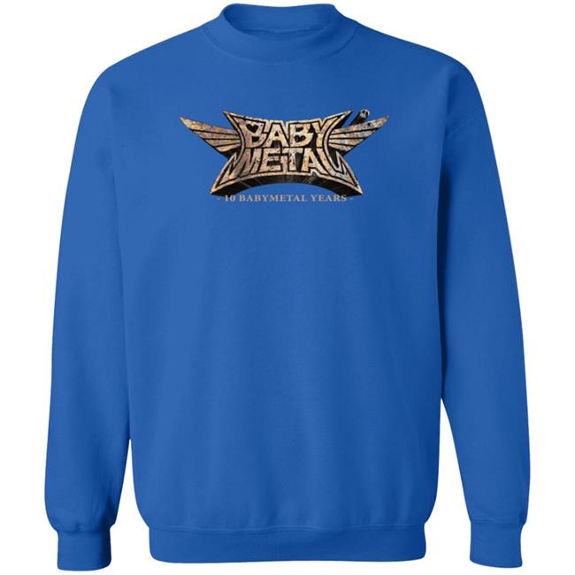 Babymetal Store 10 Babymetal Years Hoodie Babymetal Store 10 Babymetal Years Hoodie
