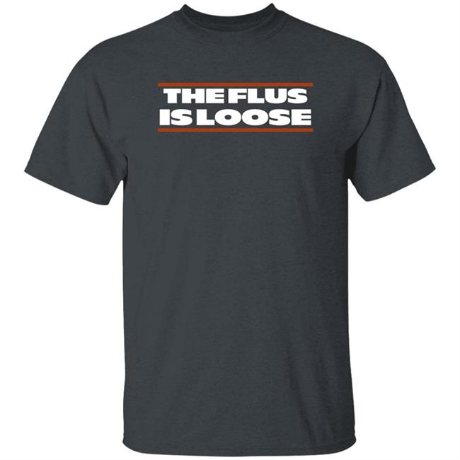 Barstool Sports Store Red Line Radio The Flus Is Loose Tee Shirt Barstool Sports Store Red Line Radio The Flus Is Loose Tee Shirt