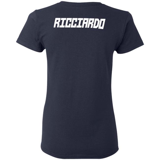 Daniel Ricciardo Merch Race Service X Dr White Logo Tee Shirt Daniel Ricciardo Merch Race Service X Dr White Logo Tee Shirt