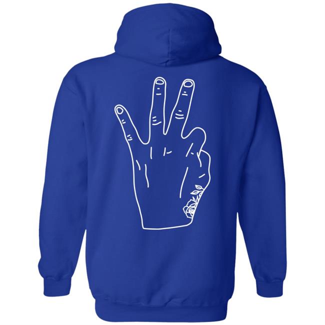 Daniel Ricciardo Merch RIC3 White Logo Hand Hoodie Sweatshirt Daniel Ricciardo Merch RIC3 White Logo Hand Hoodie Sweatshirt