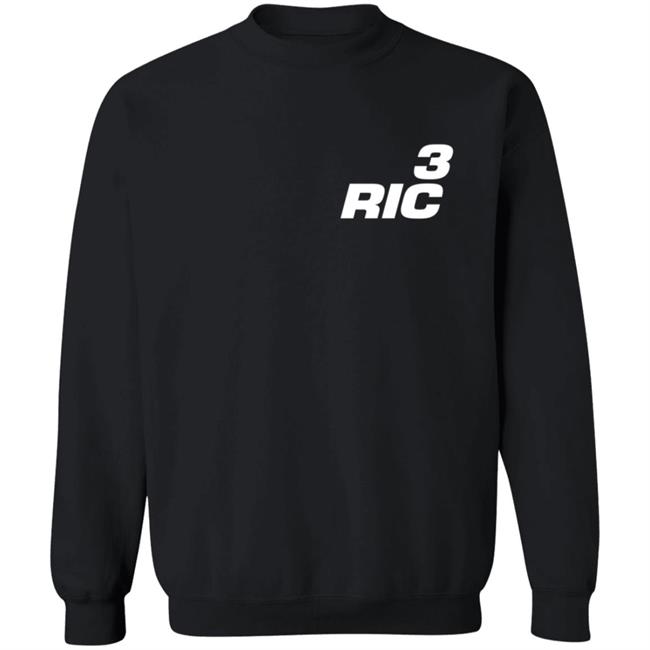 Daniel Ricciardo Merch RIC3 White Logo Hand Hoodie Sweatshirt Daniel Ricciardo Merch RIC3 White Logo Hand Hoodie Sweatshirt