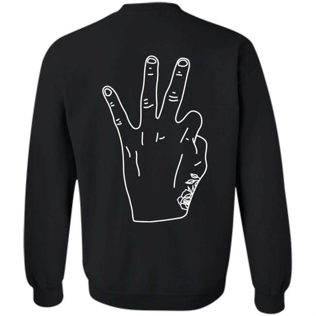 Daniel Ricciardo Merch RIC3 White Logo Hand Hoodie Sweatshirt Daniel Ricciardo Merch RIC3 White Logo Hand Hoodie Sweatshirt