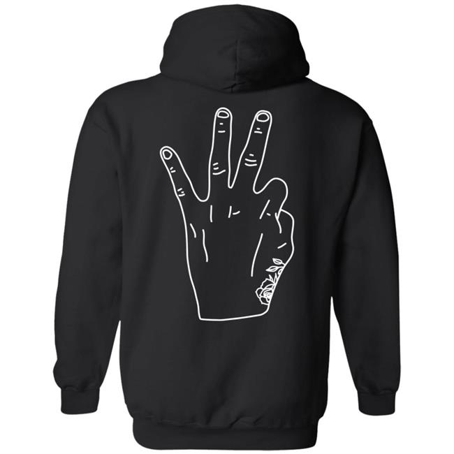Daniel Ricciardo Merch RIC3 White Logo Hand Hoodie Sweatshirt Daniel Ricciardo Merch RIC3 White Logo Hand Hoodie Sweatshirt