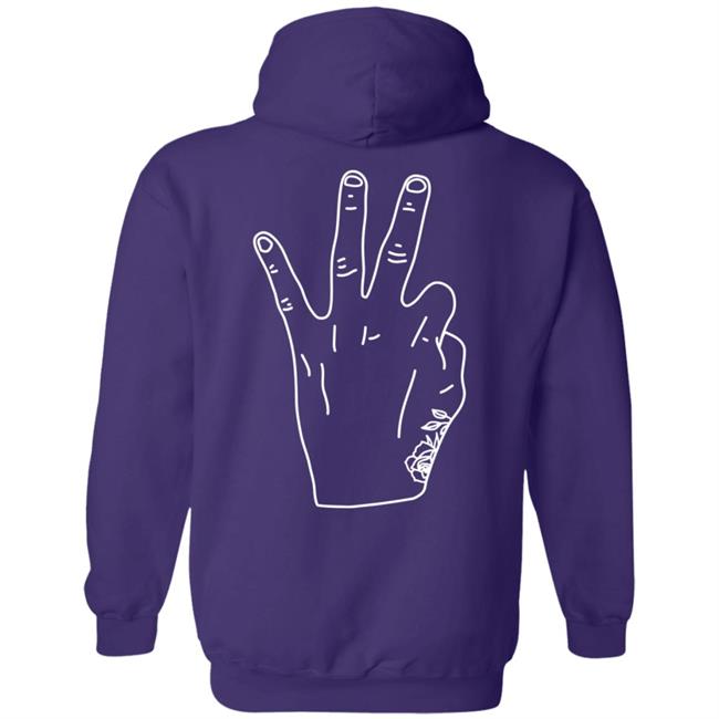 Daniel Ricciardo Merch RIC3 White Logo Hand Hoodie Sweatshirt Daniel Ricciardo Merch RIC3 White Logo Hand Hoodie Sweatshirt