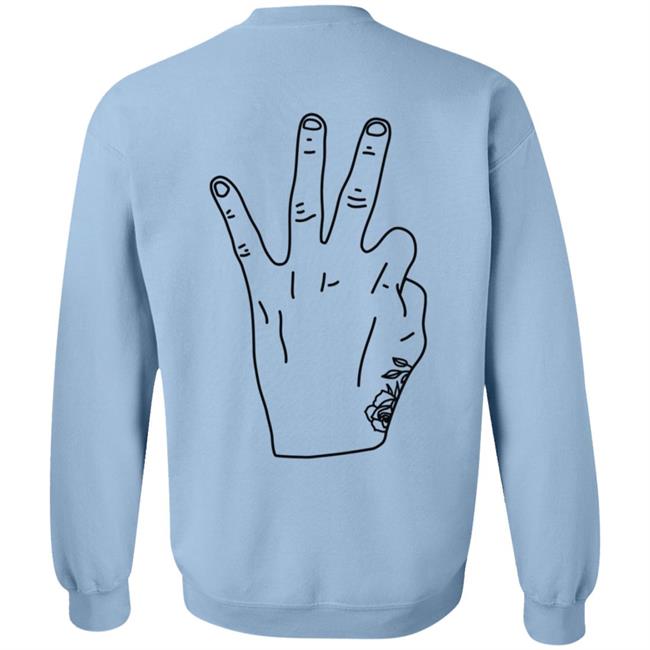 Daniel Ricciardo Merch RIC3 Logo Hand T Shirt Daniel Ricciardo Merch RIC3 Logo Hand T Shirt