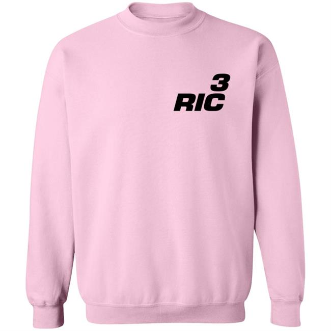 Daniel Ricciardo Merch RIC3 Logo Hand T Shirt Daniel Ricciardo Merch RIC3 Logo Hand T Shirt