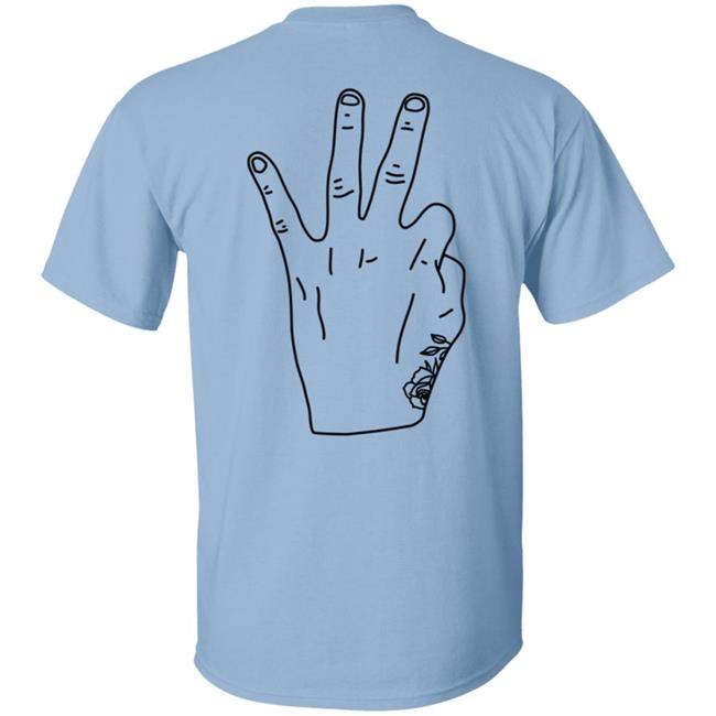 Daniel Ricciardo Merch RIC3 Logo Hand T Shirt Daniel Ricciardo Merch RIC3 Logo Hand T Shirt