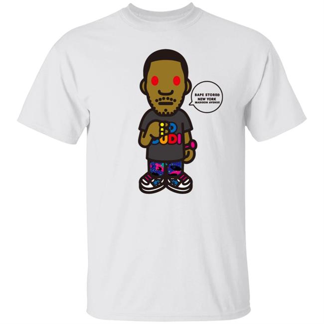 Kid Cudi and Bape Unveil Collaborative Limited Edition Tee Shirt