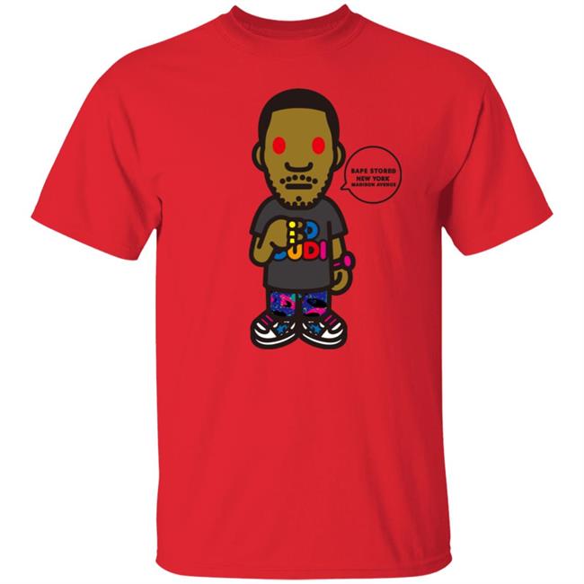 Kid Cudi and Bape Unveil Collaborative Limited Edition Tee Shirt Kid Cudi and Bape Unveil Collaborative Limited Edition Tee Shirt