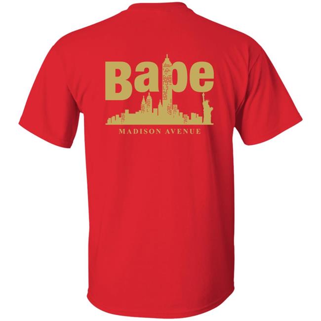 Kid Cudi and Bape Unveil Collaborative Limited Edition Tee Shirt Kid Cudi and Bape Unveil Collaborative Limited Edition Tee Shirt
