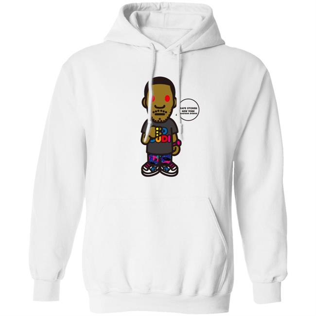 Kid Cudi and Bape Unveil Collaborative Limited Edition Tee Shirt Kid Cudi and Bape Unveil Collaborative Limited Edition Tee Shirt
