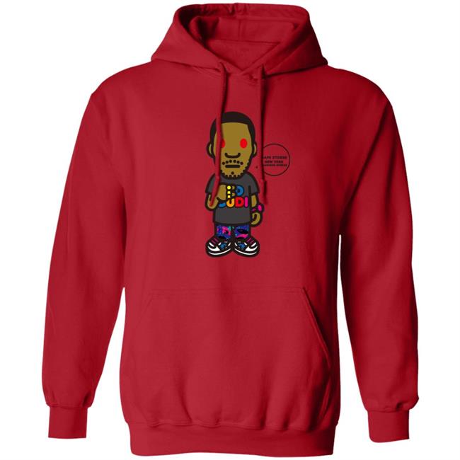 Kid Cudi and Bape Unveil Collaborative Limited Edition Tee Shirt Kid Cudi and Bape Unveil Collaborative Limited Edition Tee Shirt
