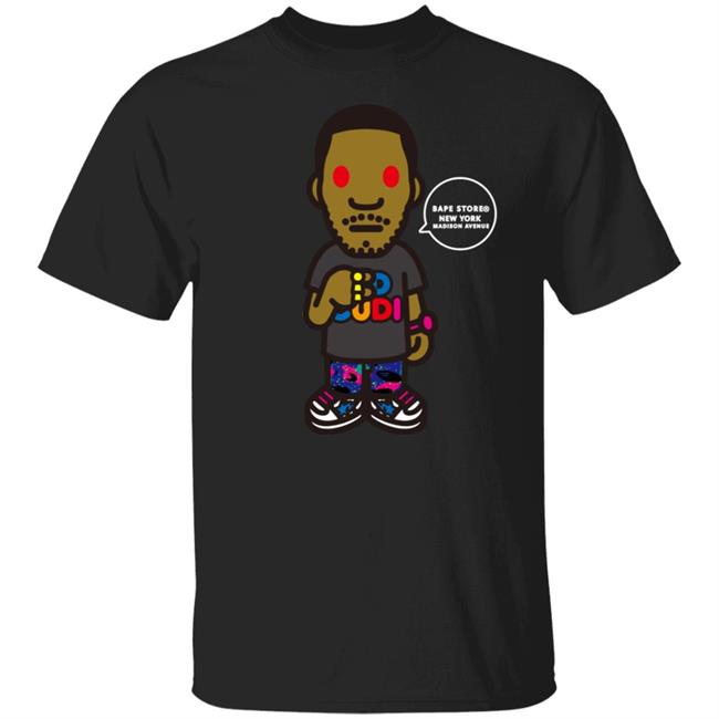 Bape Store Kid Cudi New York Madison Ave Tee Shirt