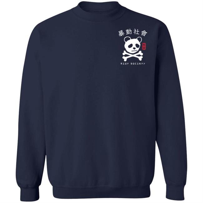 Riot Society Merch Panda Skull Kanji T Shirt Riot Society Merch Panda Skull Kanji T Shirt