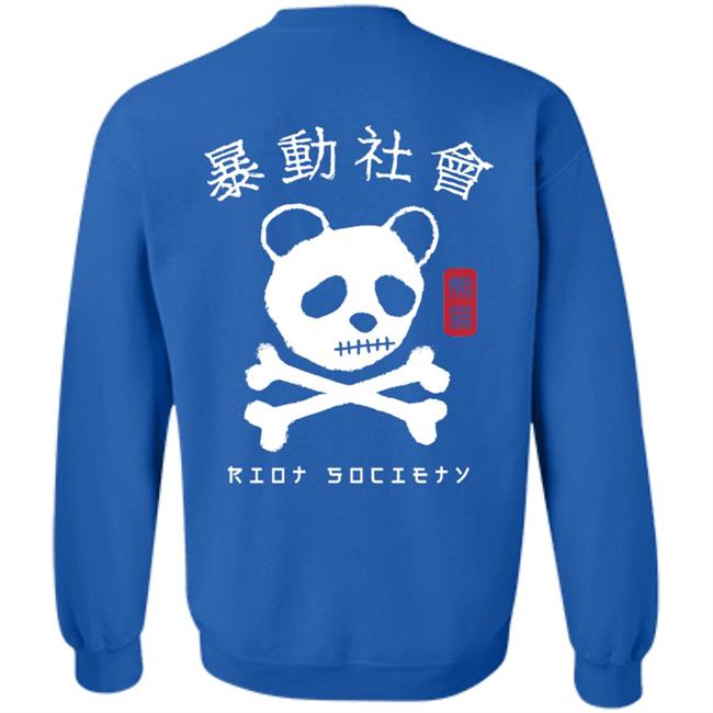 Riot Society Merch Panda Skull Kanji T Shirt Riot Society Merch Panda Skull Kanji T Shirt